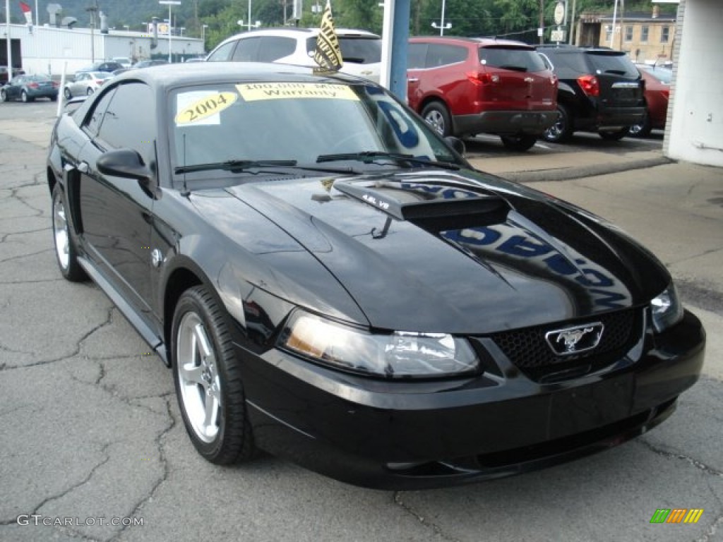 Black 2004 Ford Mustang GT Coupe Exterior Photo #68380335