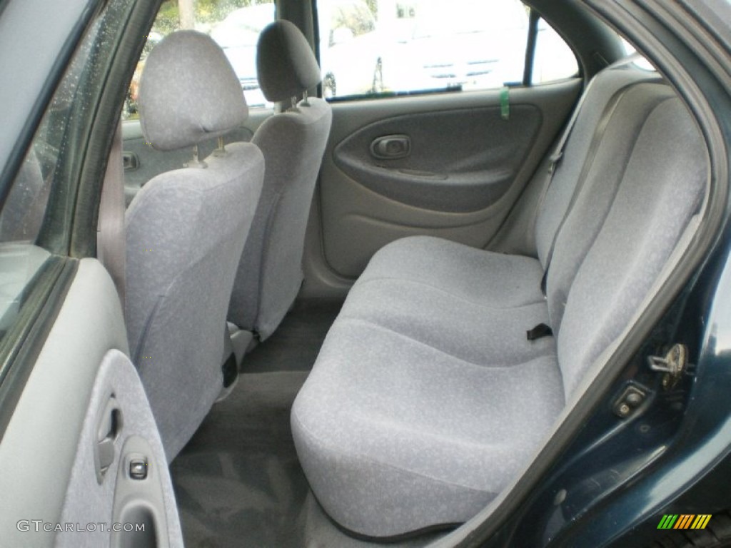 2000 Elantra GLS Wagon - Mystic Teal Mica / Gray photo #8
