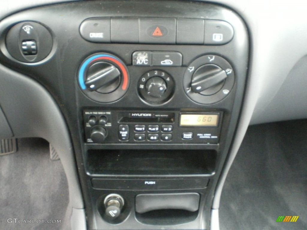 2000 Elantra GLS Wagon - Mystic Teal Mica / Gray photo #13