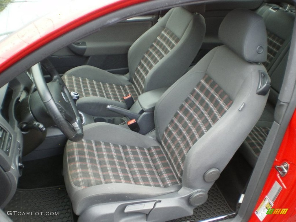 Interlagos Plaid Cloth Interior 2008 Volkswagen GTI 2 Door Photo #68380776