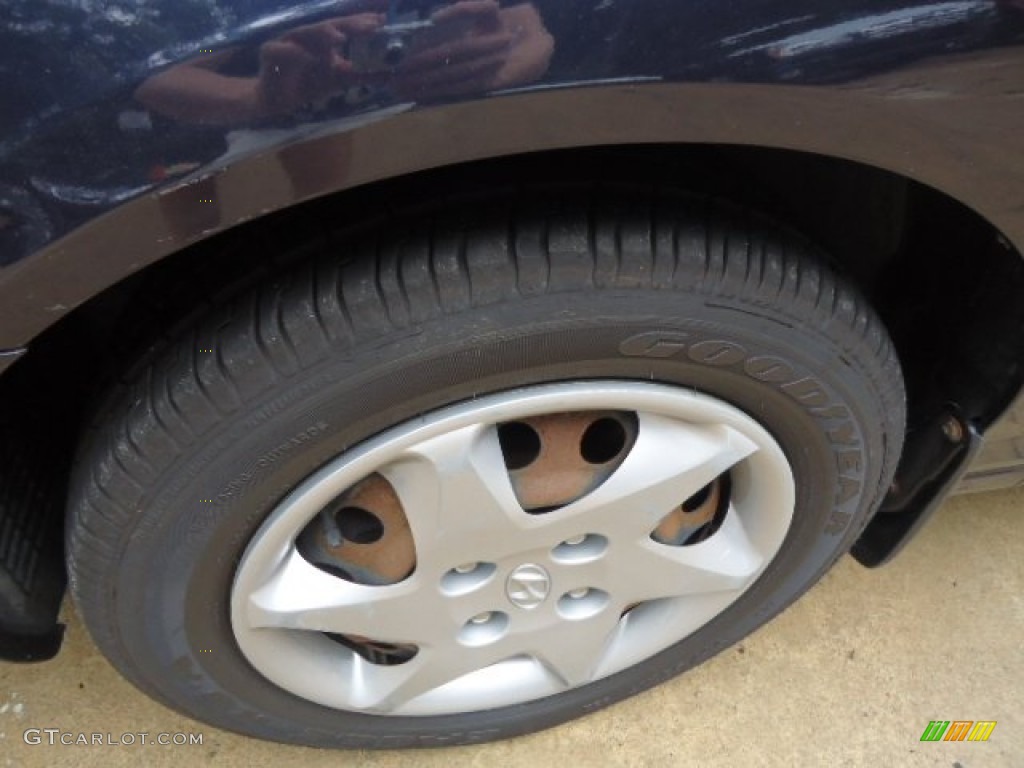2006 Elantra GLS Sedan - Moonlit Dark Blue / Gray photo #7