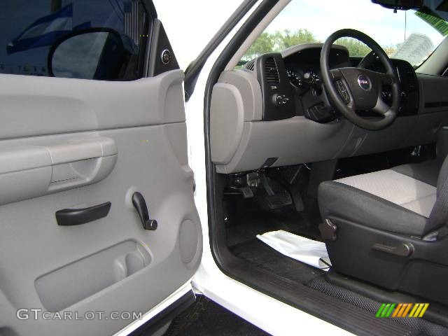 2007 Sierra 1500 Classic SL Regular Cab - Summit White / Dark Titanium/Light Titanium photo #14