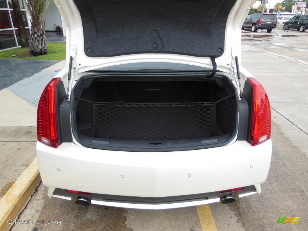 2009 CTS -V Sedan - White Diamond Tri-Coat / Light Titanium/Ebony photo #4