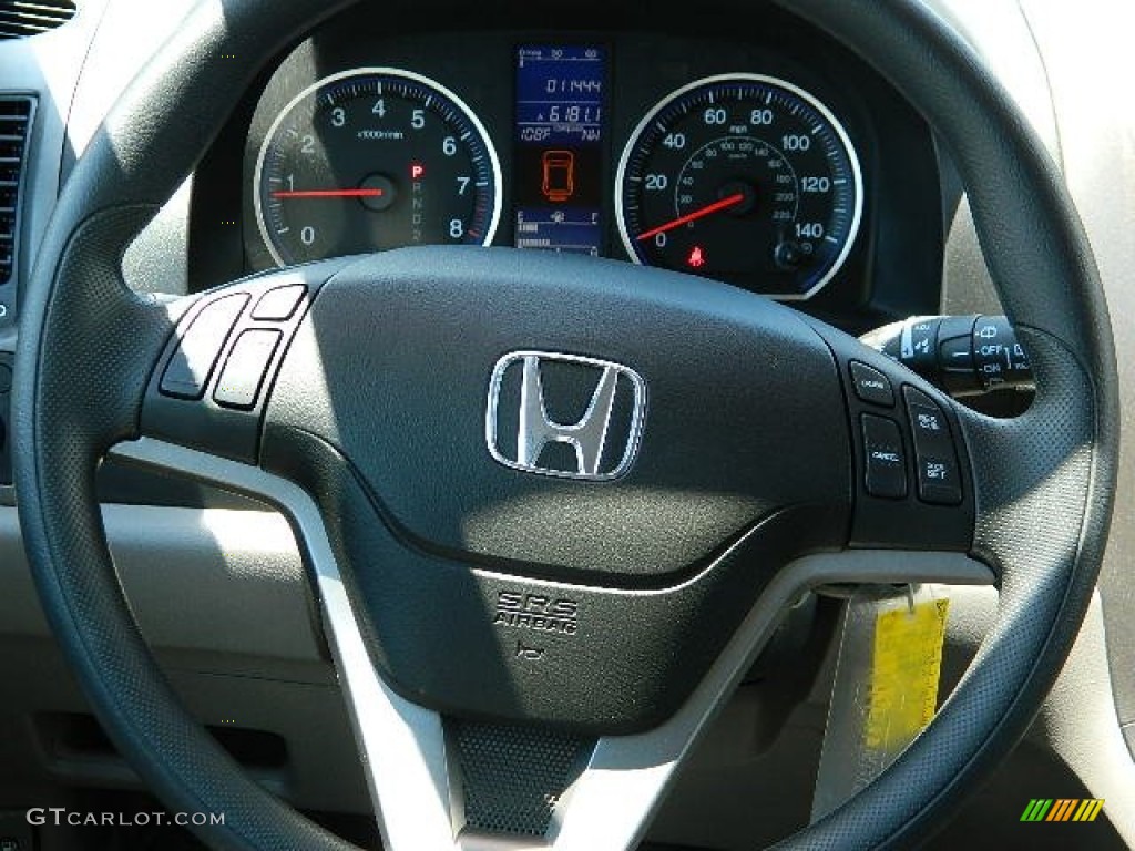 2011 CR-V EX - Taffeta White / Gray photo #17