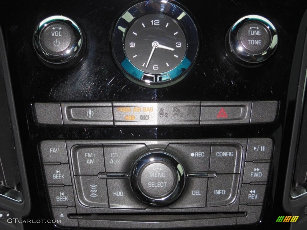2009 CTS -V Sedan - White Diamond Tri-Coat / Light Titanium/Ebony photo #21
