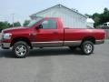 2008 Inferno Red Crystal Pearl Dodge Ram 2500 SLT Regular Cab  photo #3