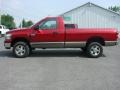 2008 Inferno Red Crystal Pearl Dodge Ram 2500 SLT Regular Cab  photo #4