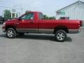 2008 Inferno Red Crystal Pearl Dodge Ram 2500 SLT Regular Cab  photo #5