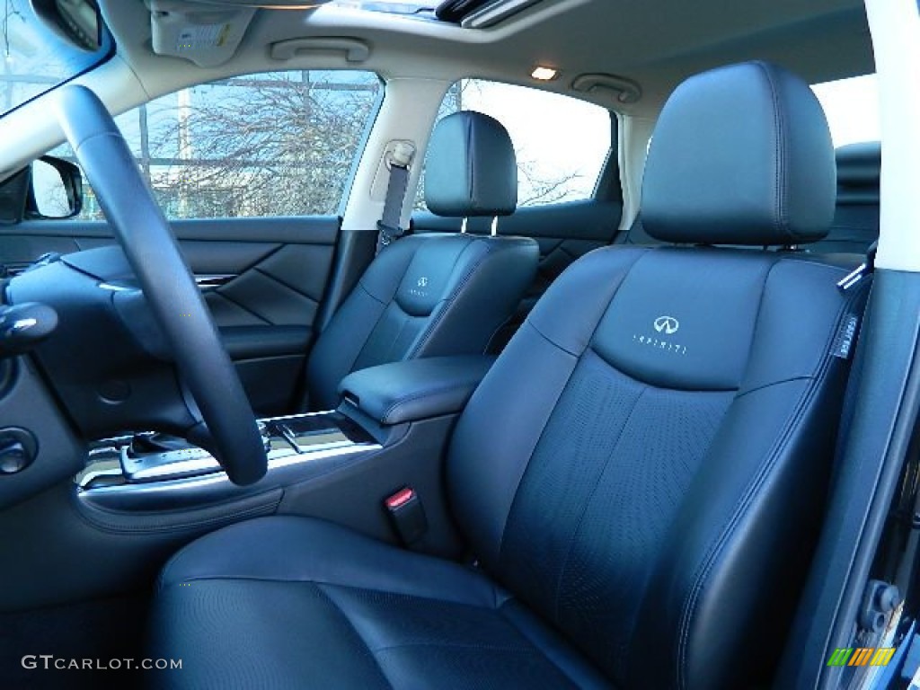 Graphite Interior 2012 Infiniti M 56x AWD Sedan Photo #68383674