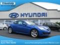 2012 Mirabeau Blue Hyundai Genesis Coupe 2.0T  photo #1