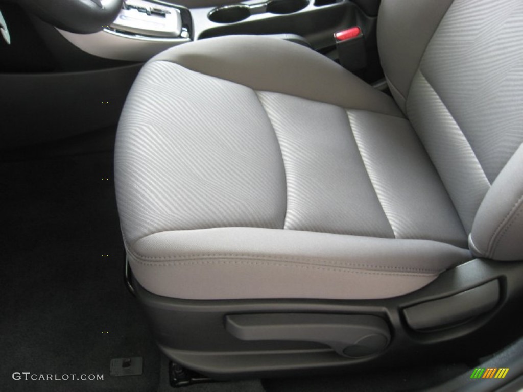 2013 Elantra GLS - Shimmering Air Silver / Gray photo #15