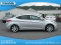 2013 Shimmering Air Silver Hyundai Elantra Limited  photo #6