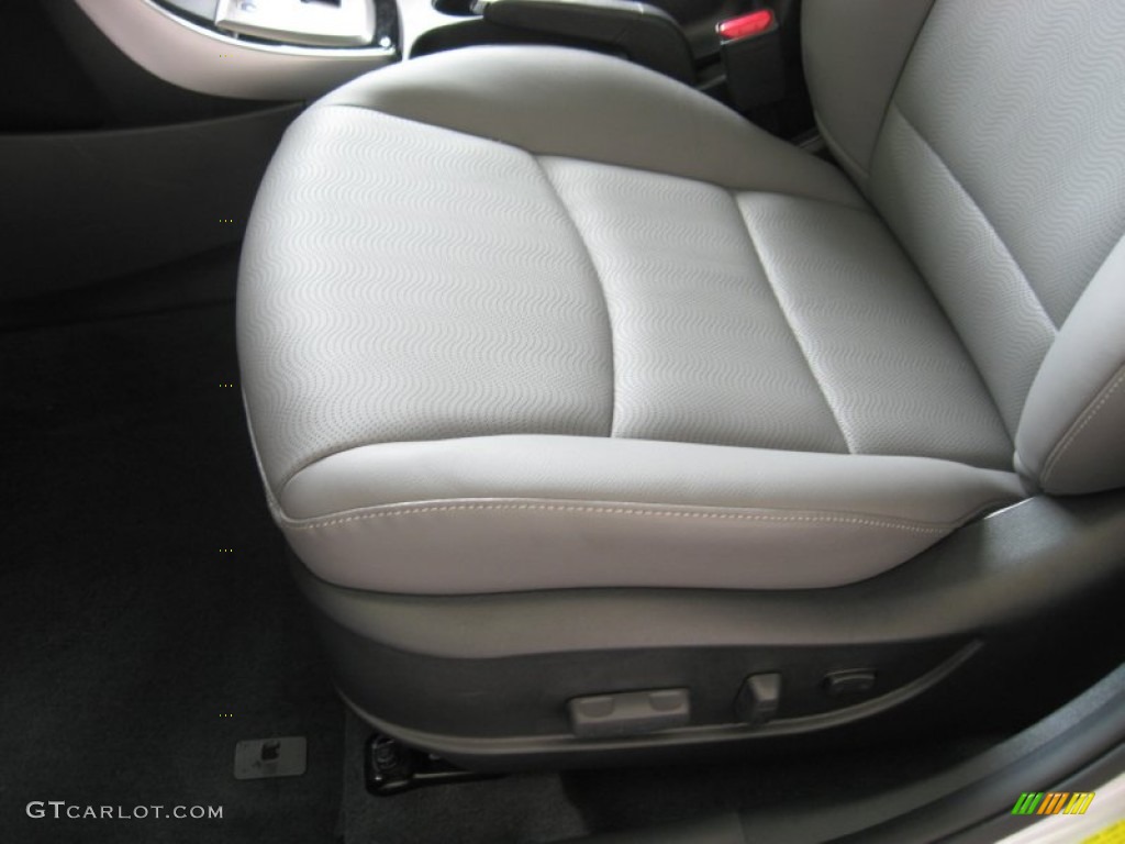 2013 Elantra Limited - Shimmering Air Silver / Gray photo #15