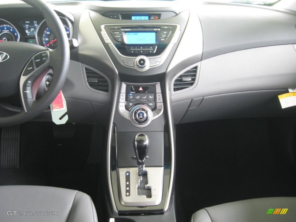 2013 Elantra Limited - Shimmering Air Silver / Gray photo #24