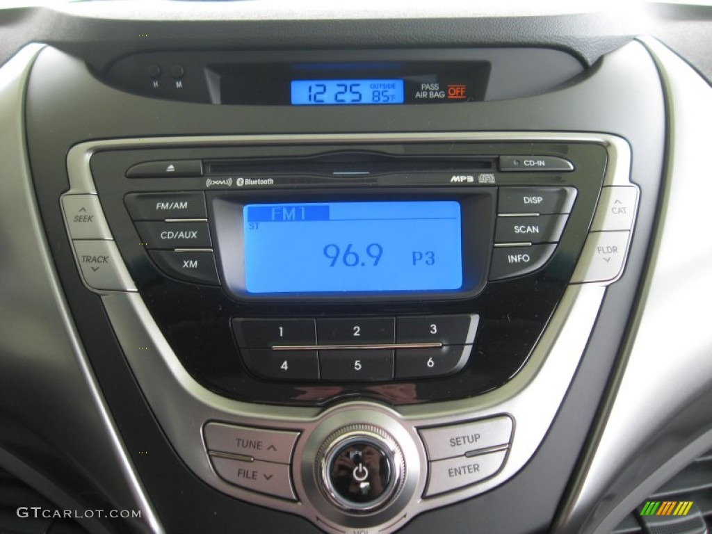 2013 Elantra Limited - Shimmering Air Silver / Gray photo #26