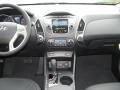 Black 2013 Hyundai Tucson Limited Dashboard