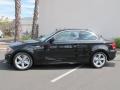 2012 Black Sapphire Metallic BMW 1 Series 128i Coupe  photo #2