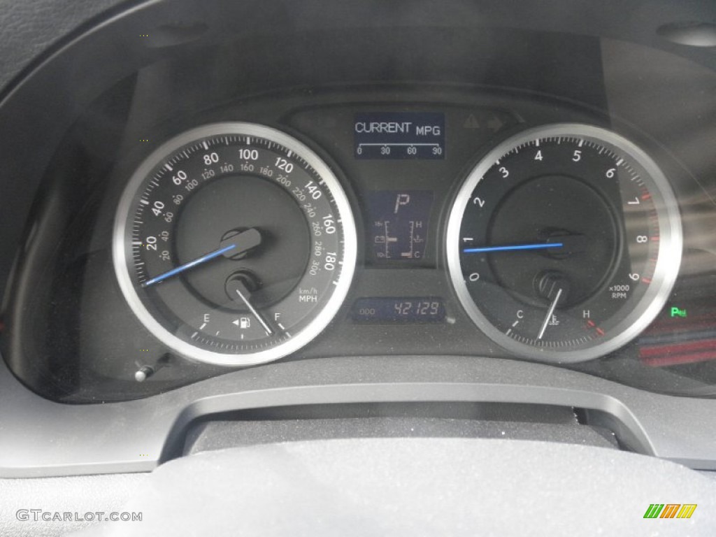 2009 Lexus IS F Gauges Photo #68386089