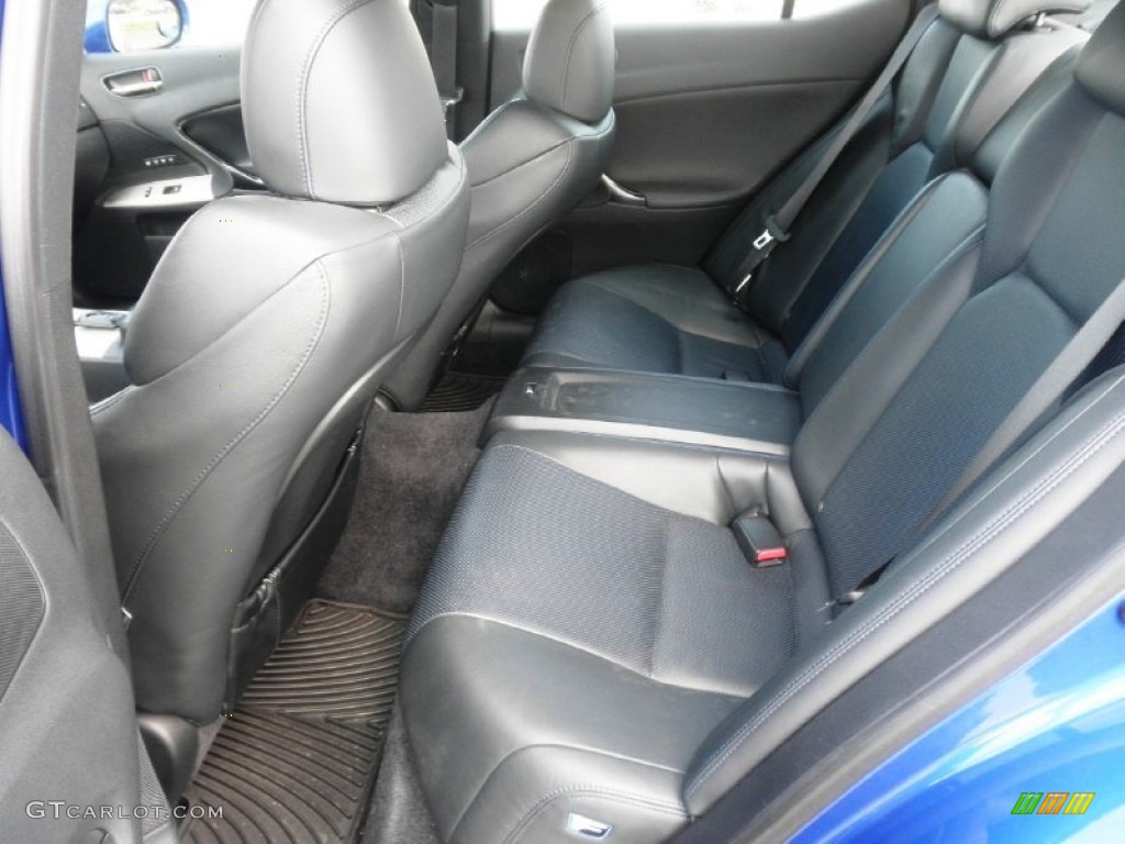 2009 Lexus IS F Rear Seat Photo #68386125