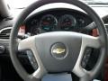 Ebony 2013 Chevrolet Avalanche LTZ 4x4 Black Diamond Edition Steering Wheel
