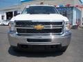 2012 Summit White Chevrolet Silverado 3500HD LT Crew Cab 4x4 Dually  photo #2