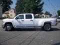 2012 Summit White Chevrolet Silverado 3500HD LT Crew Cab 4x4 Dually  photo #8