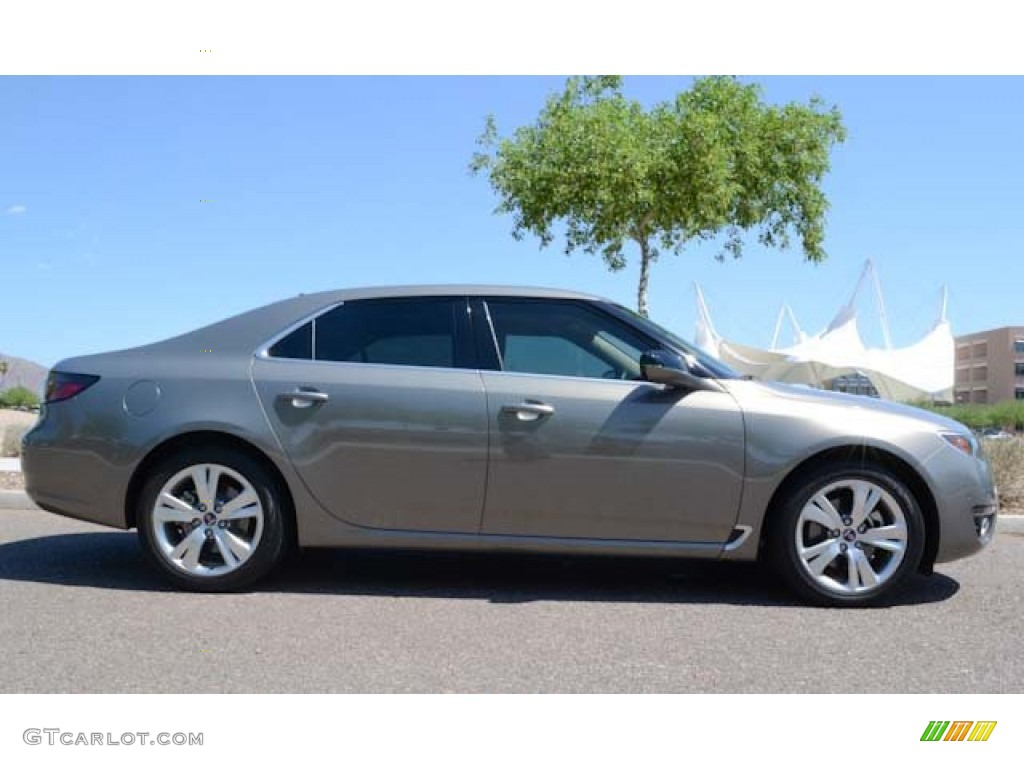 Granite Grey Metallic 2011 Saab 9-5 Turbo4 Premium Sedan Exterior Photo #68388429
