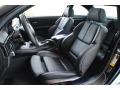 Black Novillo Leather Front Seat Photo for 2009 BMW M3 #68389320