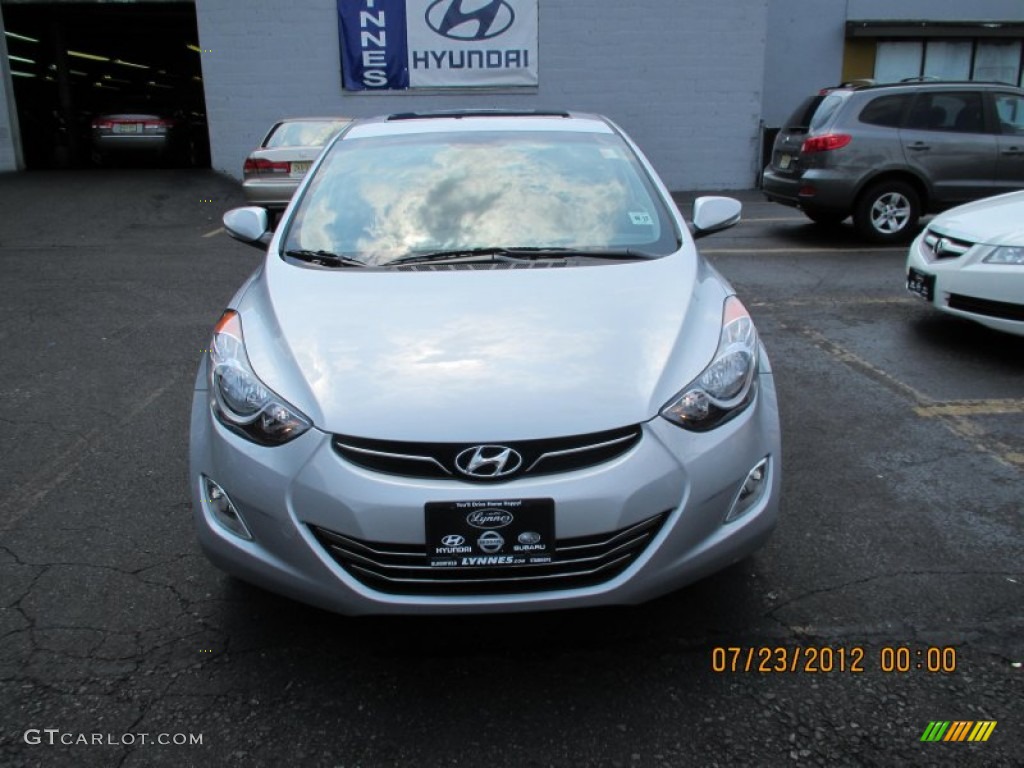 2012 Elantra Limited - Silver / Black photo #1