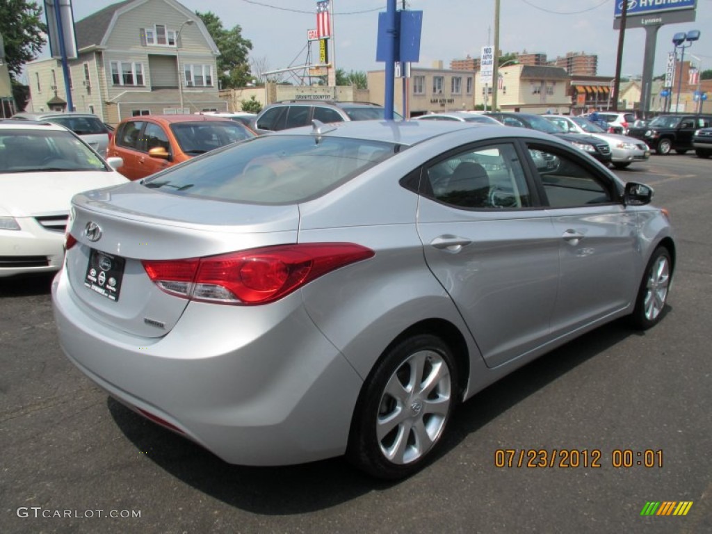 2012 Elantra Limited - Silver / Black photo #5