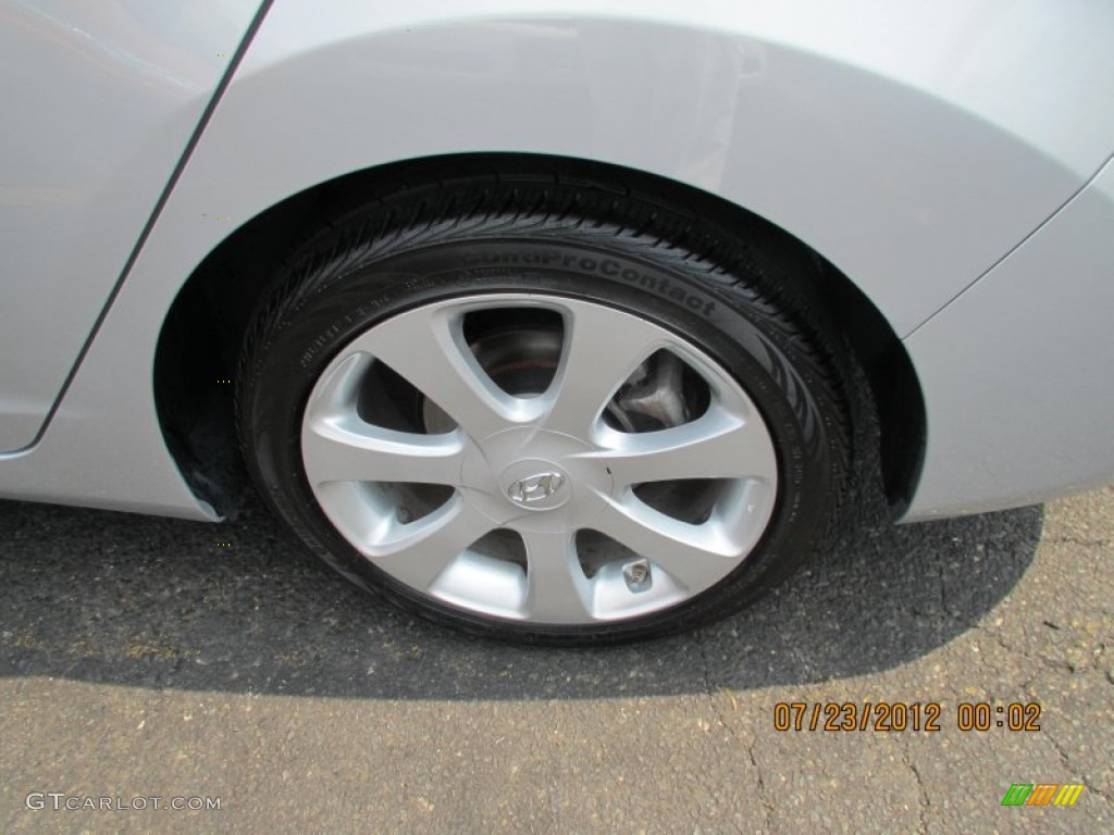 2012 Elantra Limited - Silver / Black photo #7