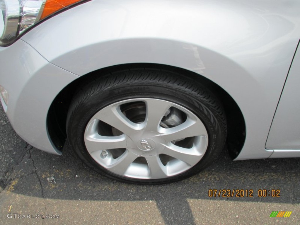 2012 Elantra Limited - Silver / Black photo #8