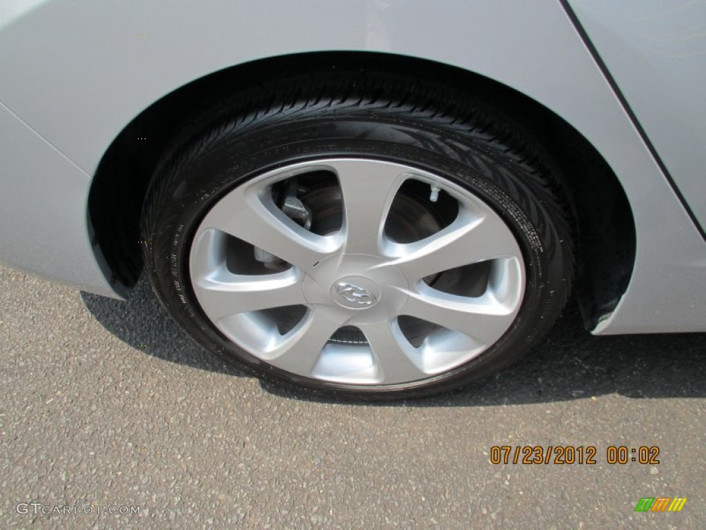 2012 Elantra Limited - Silver / Black photo #10