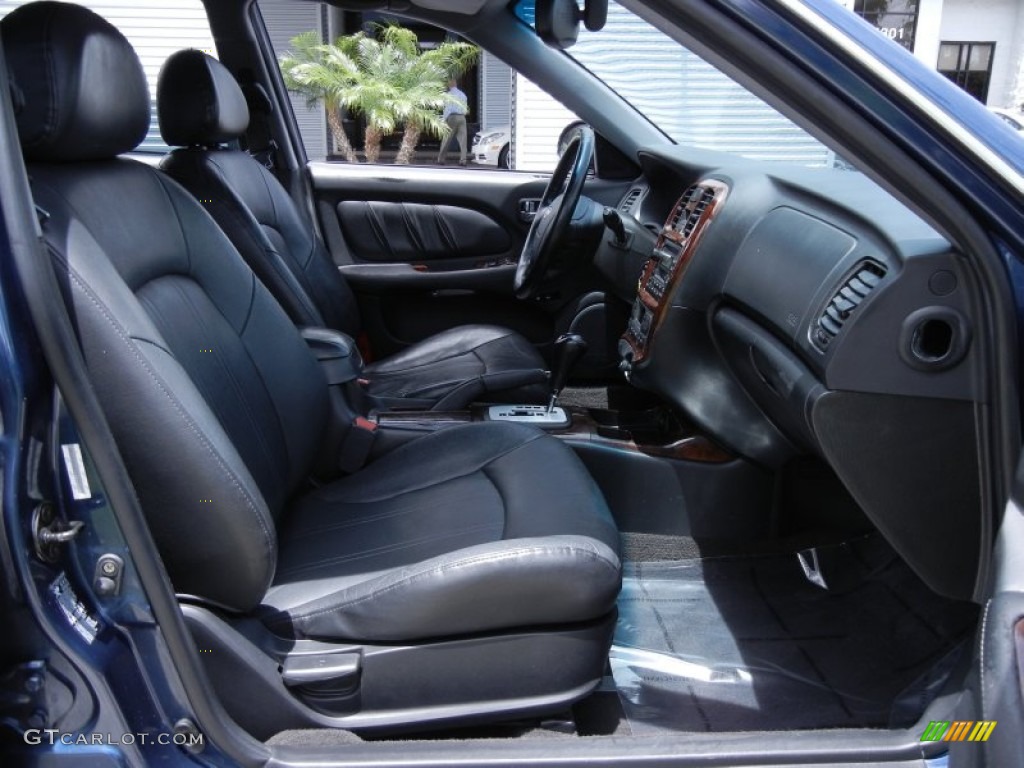 2005 Sonata LX V6 - Ardor Blue / Black photo #16
