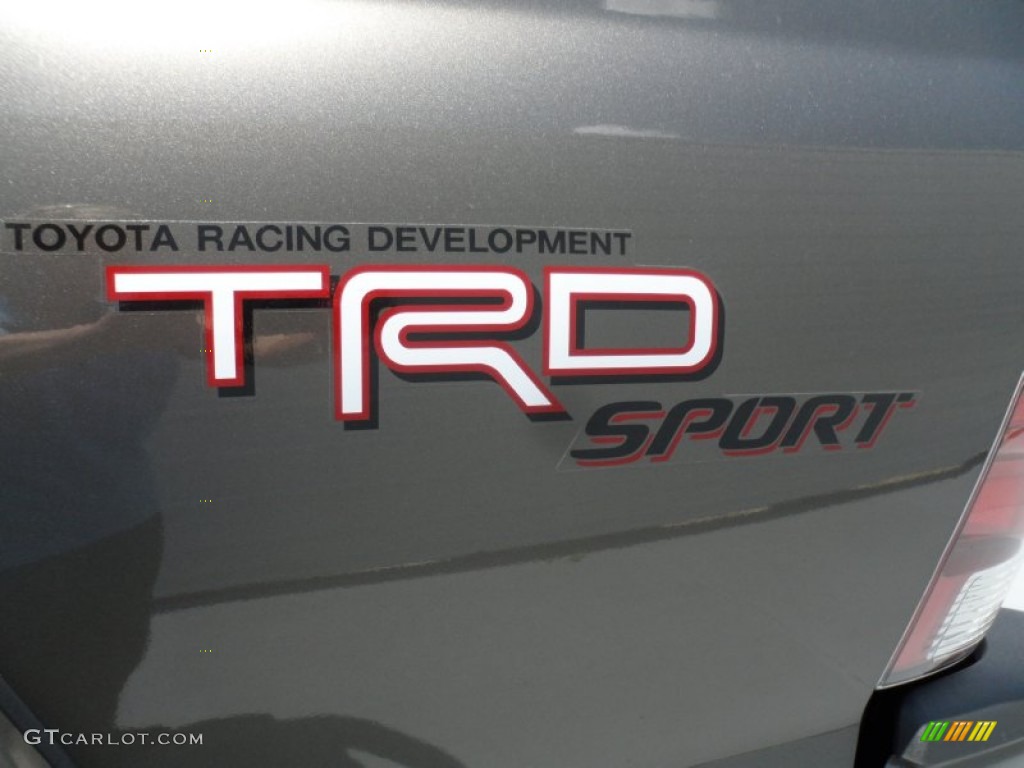 2012 Tacoma V6 TRD Sport Prerunner Double Cab - Pyrite Mica / Graphite photo #13