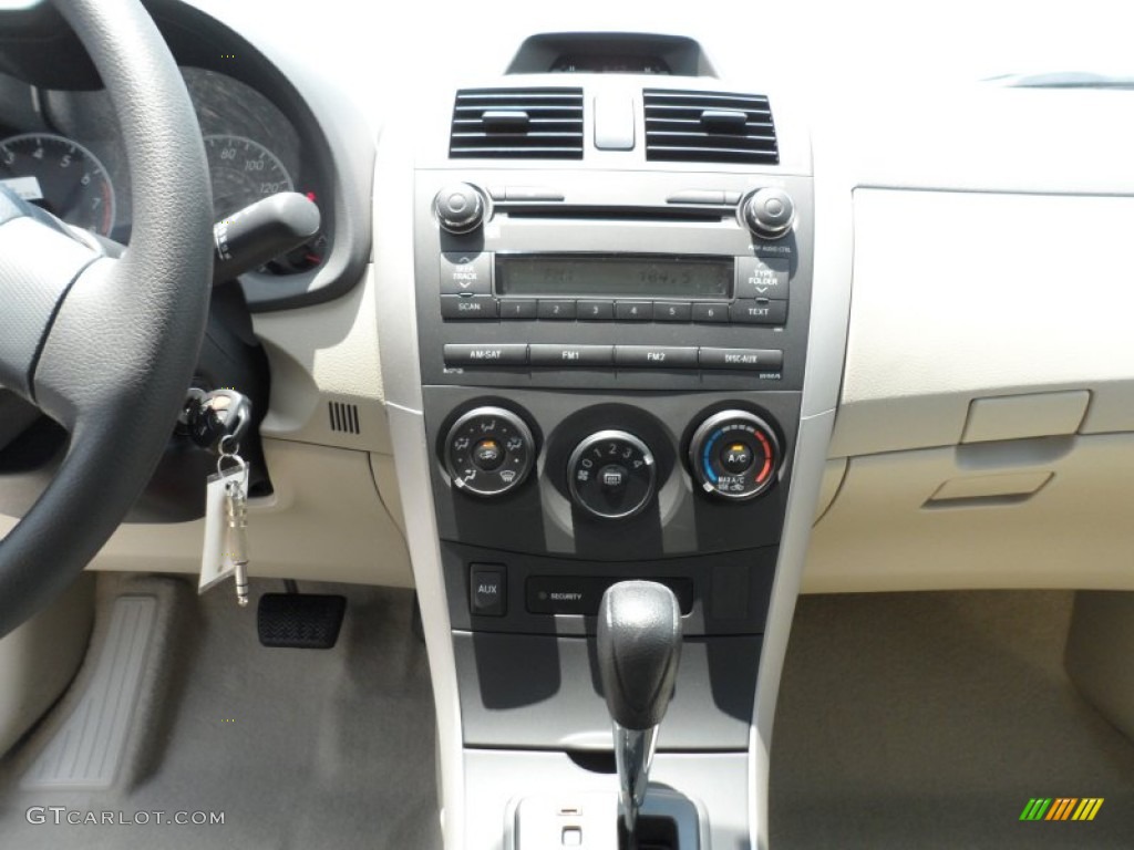 2012 Corolla  - Tropical Sea Metallic / Bisque photo #24