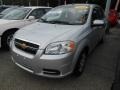 Ice Silver Metallic - Aveo LT Sedan Photo No. 1