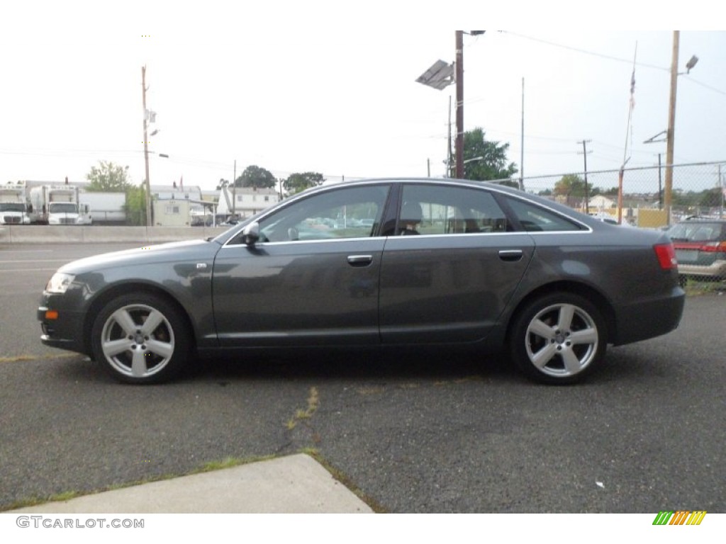 Daytona Grey Pearl Effect 2008 Audi A6 3.2 quattro Sedan Exterior Photo #68395926