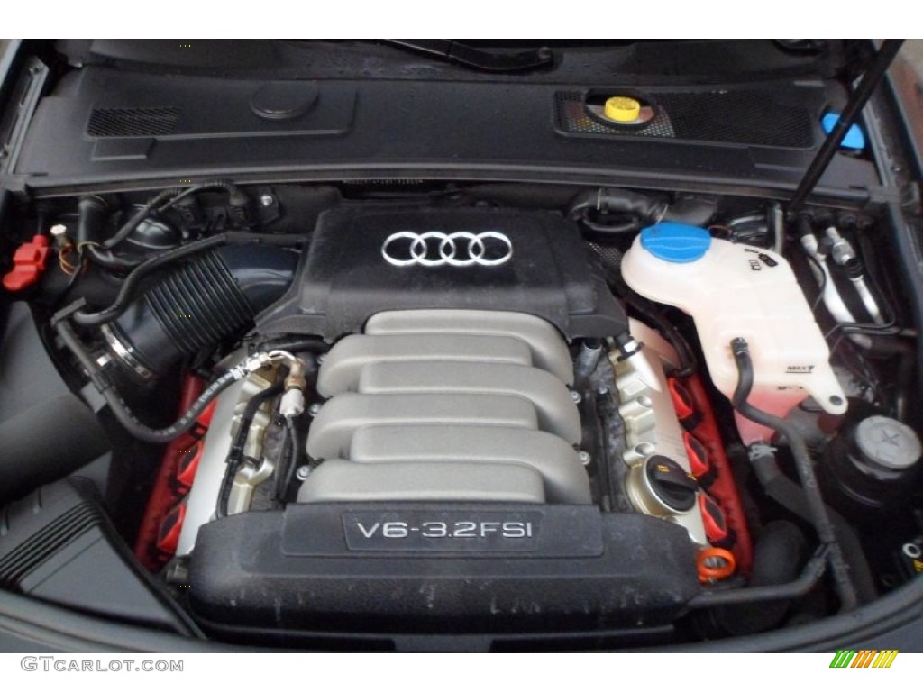 2008 Audi A6 3.2 quattro Sedan 3.2 Liter FSI DOHC 24-Valve VVT V6 Engine Photo #68395953