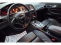 Black 2008 Audi A6 3.2 quattro Sedan Interior Color