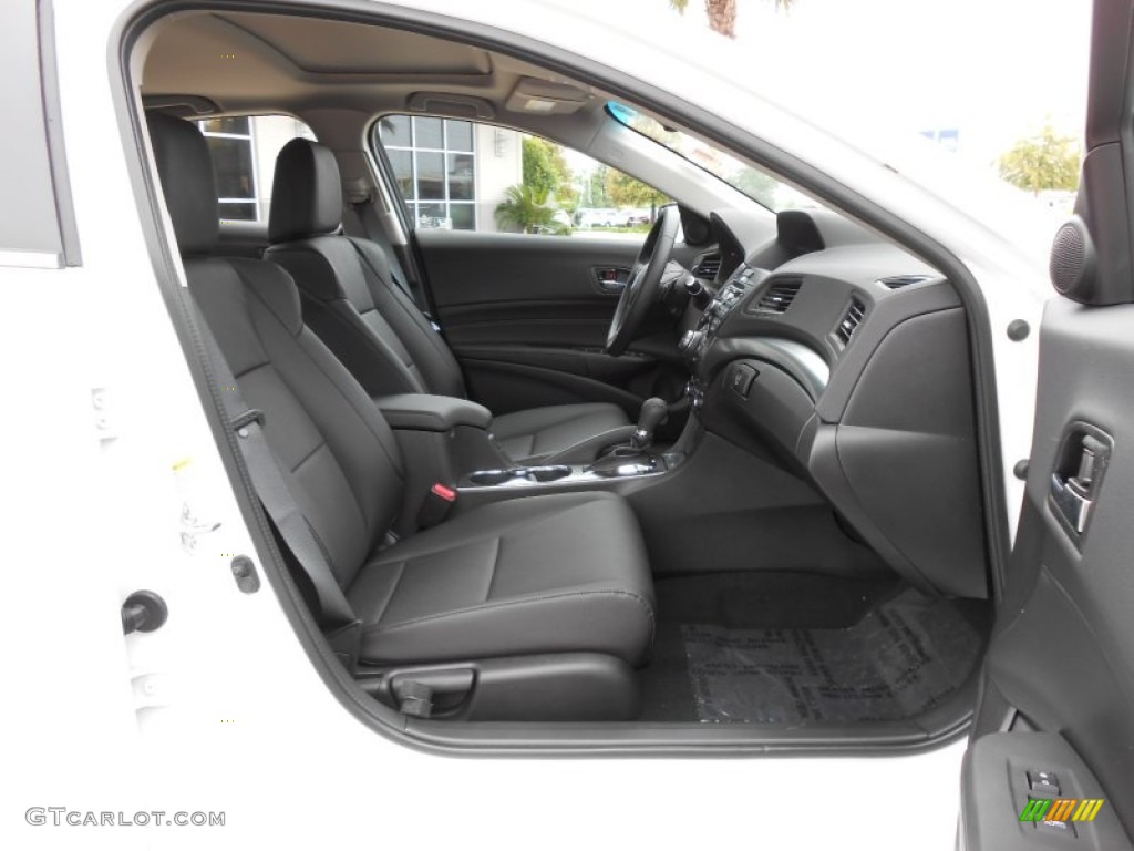 2013 ILX 2.0L Technology - Bellanova White Pearl / Ebony photo #13