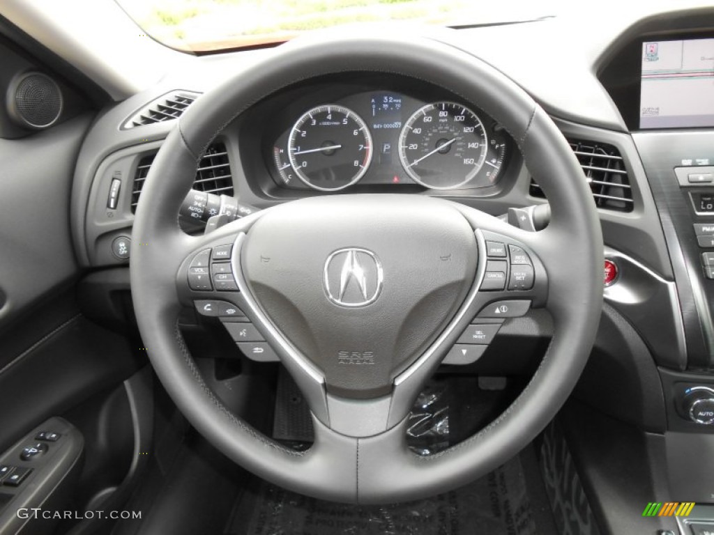 2013 ILX 2.0L Technology - Bellanova White Pearl / Ebony photo #16