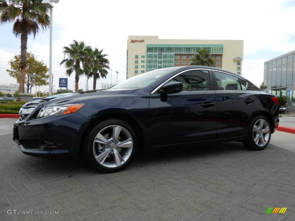 Fathom Blue Pearl 2013 Acura ILX 2.0L Premium Exterior Photo #68396859
