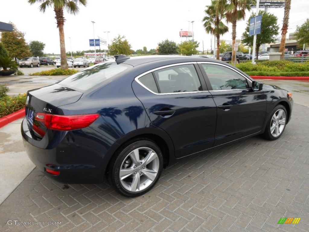 Fathom Blue Pearl 2013 Acura ILX 2.0L Premium Exterior Photo #68396898