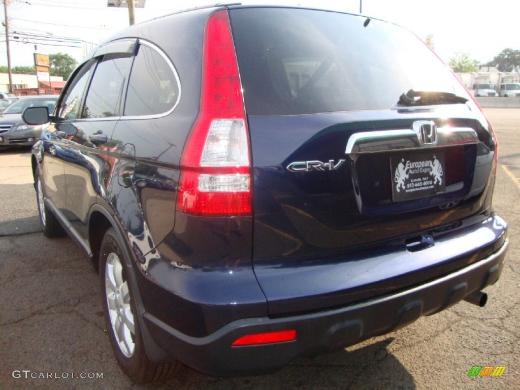 2007 CR-V EX-L 4WD - Royal Blue Pearl / Black photo #4