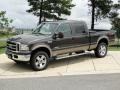 2007 Dark Shadow Grey Metallic Ford F350 Super Duty Lariat Crew Cab 4x4  photo #9