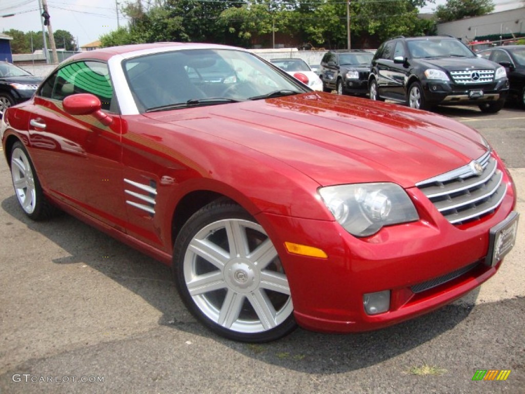 Blaze Red Crystal Pearl 2004 Chrysler Crossfire Limited Coupe Exterior Photo #68398932