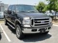 2007 Dark Shadow Grey Metallic Ford F350 Super Duty Lariat Crew Cab 4x4  photo #41