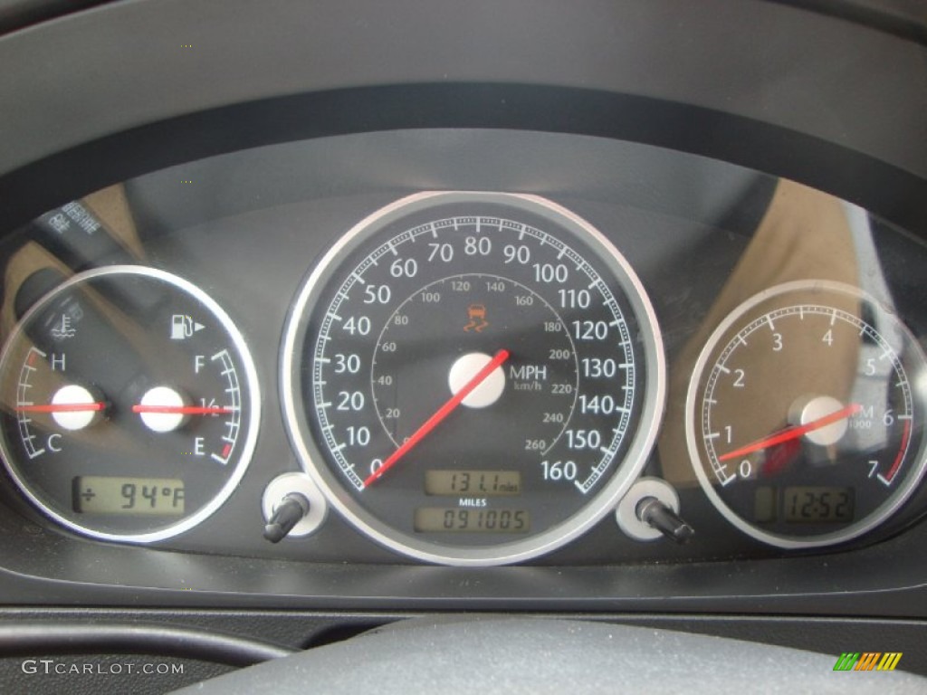 2004 Chrysler Crossfire Limited Coupe Gauges Photo #68399034