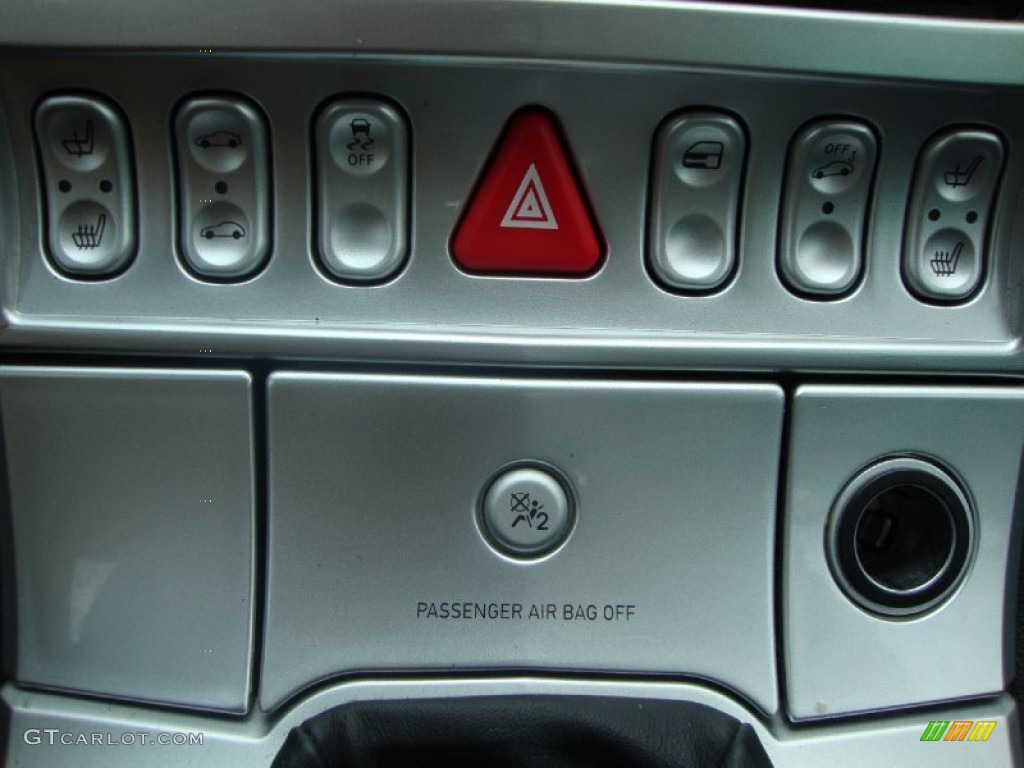 2004 Chrysler Crossfire Limited Coupe Controls Photo #68399085